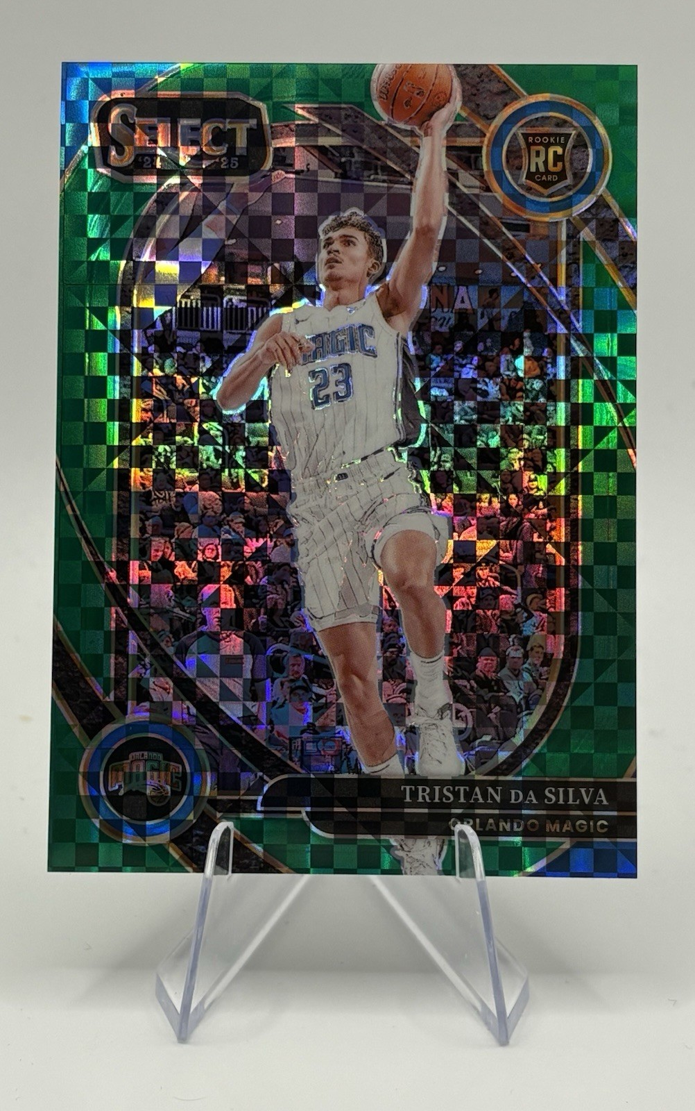 2024-25 Panini Select Green Prizms #272 Tristan da Silva RC Rookie # /5