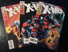 Uncanny X-Men #475-477 (Marvel Comics 2006) Three-Issue Run (F/VF)