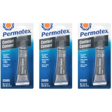 Pack of 3 Permatex 25905 - Contact Cement (1.5oz)