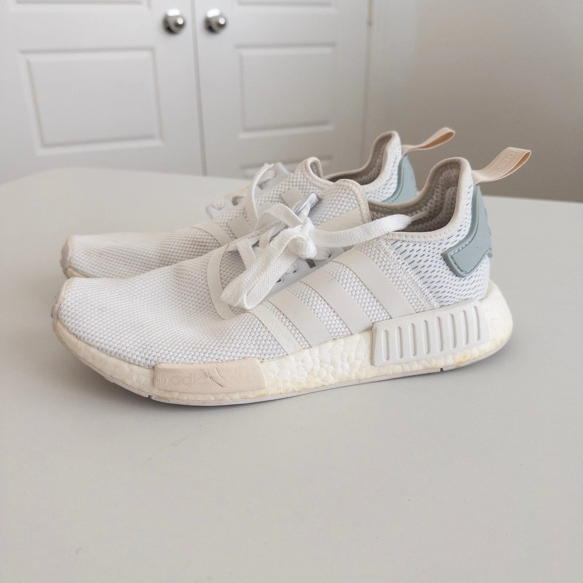 adidas gazelle silver green womens adidas NMD R1 Pharrell HU Green – Court Order main image 1
