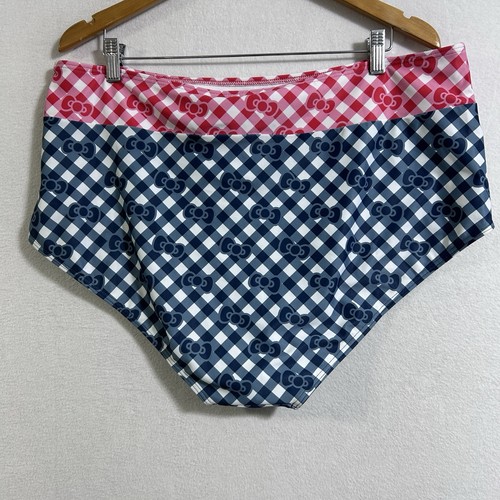 ModCloth x Hello Kitty Swim Bottom 3X Sanrio Plus Size Full Coverage High Waist - Picture 6 of 9