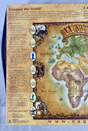 Guerra! Age Of Imperialism Gioco da Tavolo Eagle Games 2001 Grande Strategia - Foto 3 di 18