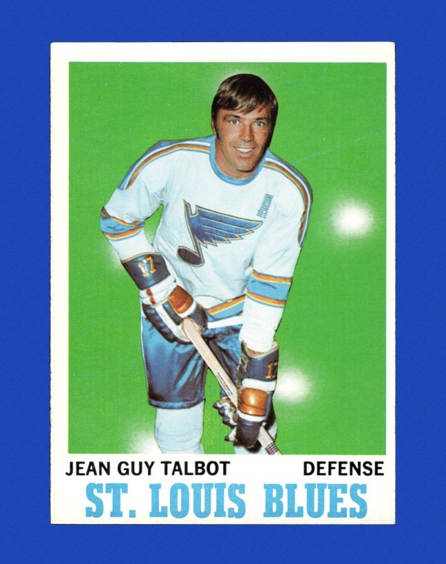 1970-71 Topps Set-Break #100 Jean-Guy Talbot NR-MINT *GMCARDS*