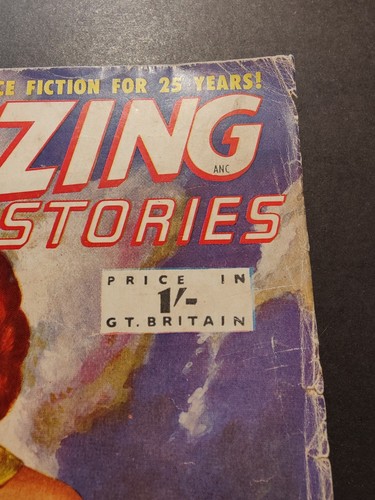 Vintage 1953 AMAZING STORIES Pulp Sci Fi Magazine Comic No 17 UK science Fiction - Picture 3 of 18