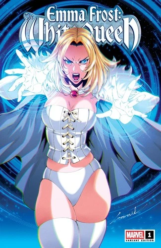 EMMA FROST THE WHITE QUEEN #1 GODTAIL EXCLUSIVE X-MEN