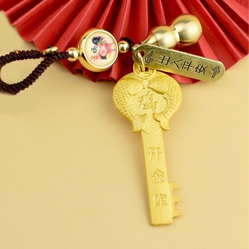Elegant Zodiacs Pendant Key Accessory Crafted from Sturdy Brass Materials - Zdjęcie 3 z 17