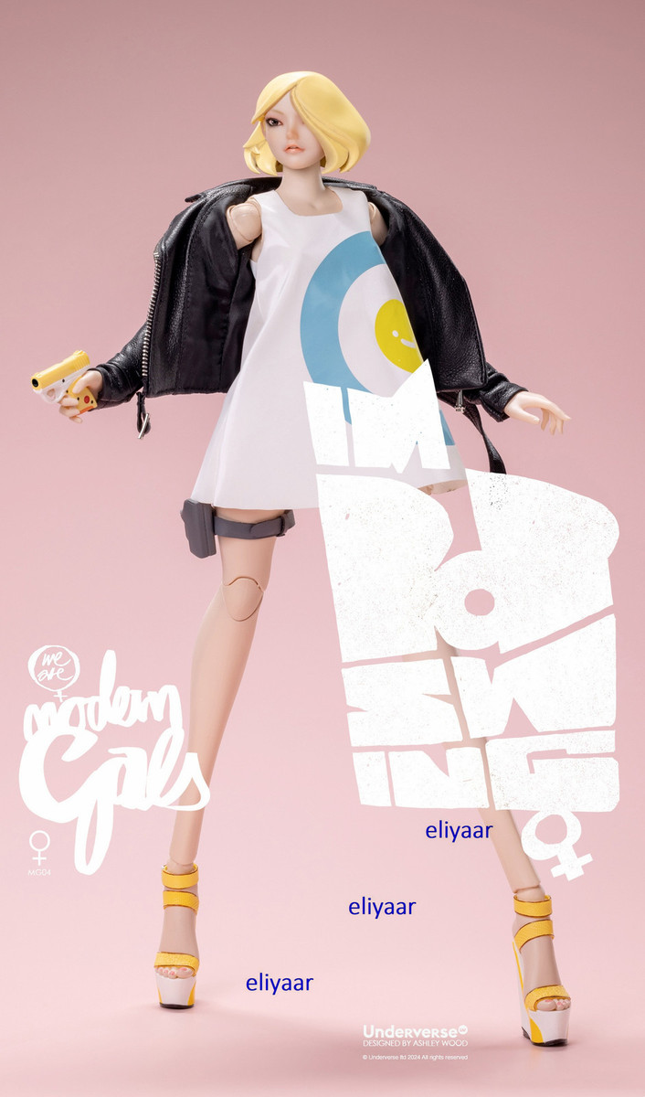 Underverse MODERN GALS Popswing 1/6 Action Figures Underverse MODERN GALS Popswing 1/6 Action Figures