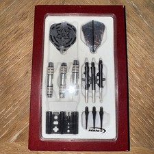 Halex Dart Set 3 In Wooden Box w/Acessories New