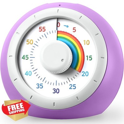 Nixroork Visual Timer 60 Min Pink