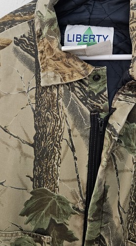 LIBERTY Coveralls Mens Size Large Realtree Camo Insulated Lined Hunting - Picture 5 of 6