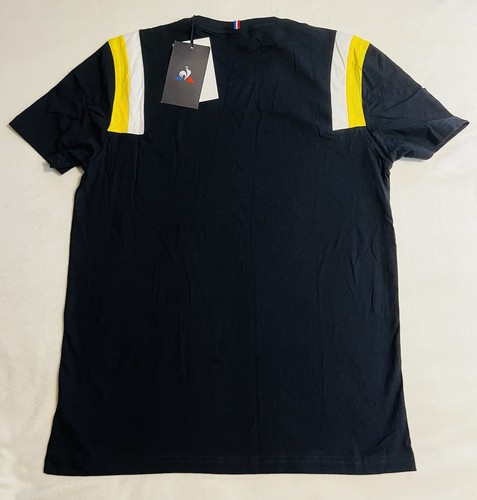 Camiseta Renault Formula 1 Le Coq Sportif negra/amarilla/blanca para hombre talla M S/S *NUEVA* - Imagen 8 de 9