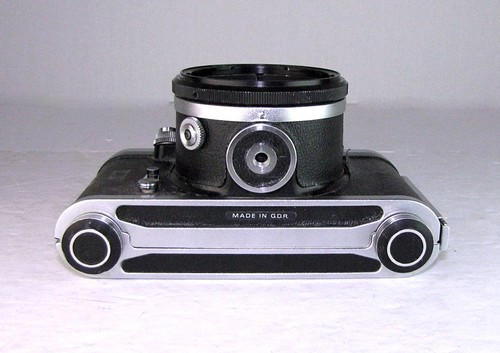 Cuerpo de cámara Pentacon Six TL película de formato medio vintage 6x6 - Imagen 6 de 8