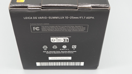 Panasonic Leica DG Vario-Summilux 10-25mm f/1.7 ASPH. Objektiv - H-X1025 - Bild 2 von 5