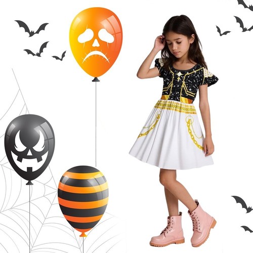 Girls Rumi Mira Zoey Kpop Demon Hunters Dress Cosplay Costume Party Fancy Dress - Picture 77 of 93