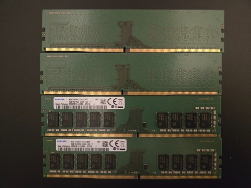 Gebrauchter SamSung 32GB (8GBx4) 1Rx8 PC4-2666V DDR4 SODIMM Desktop Arbeitsspeicher Ram - Bild 2 von 2
