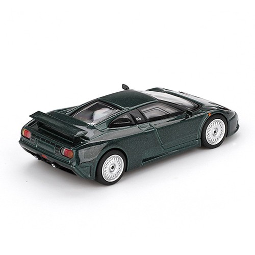 MINI GT BUGATTI EB110 GT 1/64 DIECAST MODELLAUTO VERDE SCURO GRÜN MGT00968 - Bild 2 von 4
