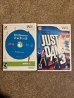 Nintendo Wii Party & Sports Bundle – Wii Sports + Just Dance 3 | CIB w/ Manuals