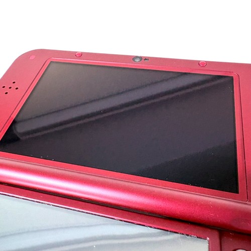 [TOP IPS] Nintendo New Nintendo 3DS XL LL Metallic Red NTSC-J Console w/ Box - Afbeelding 19 van 23