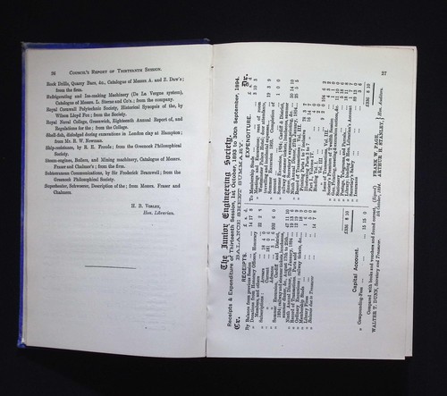 Institution of Junior Engineers Record of Transactions Vol. V, 1894 - W. T. Dunn - Picture 14 of 21