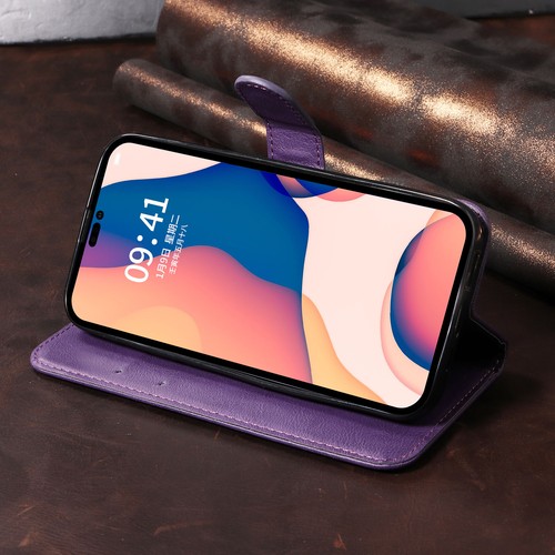 Handyhülle für Xiaomi 17 Pro 17 15T Redmi 15 15C Note 15 Luxus Leder Wallet Case - Picture 6 of 18