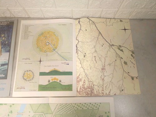 Lorien And The Halls Of The Eleven Smiths MERP #3200 With Maps - Picture 3 of 11