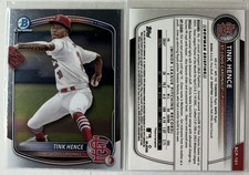 2025 Bowman Chrome Prospects BCP-101 Tink Hence, St. Louis Cardinals