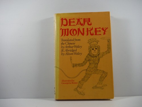 Dear Monkey  by Arthur Waley Alison 1973 abridged for children classic book 1973 - Bild 20 von 20