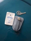VINTAGE KEY RING CHAIN POUCH BAG  ACCESSORY PORSCHE 356 911 VW BUG BEETLE MB NOS