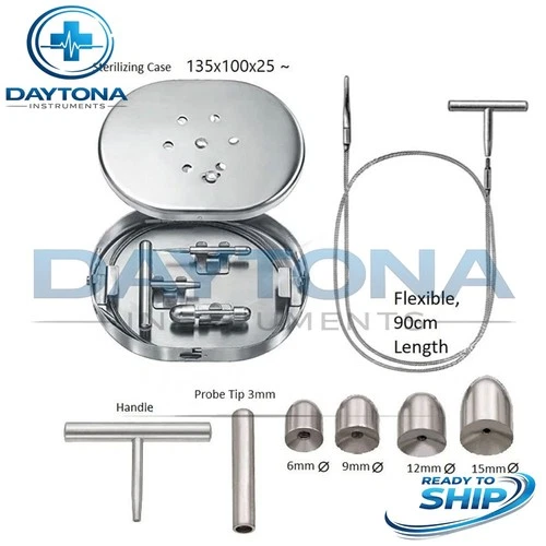 Nabatoff Vein Stripper Complete Set Surgical Instruments - product listing photo