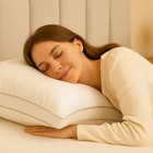 Premium Hotel Quality 300 TC Egyptian Cotton Silk Pillow Pair - 2 Pack
