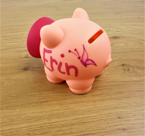 Personalisiertes Sparschwein maßgeschneiderte Geldbox Pot of Dreams Sparfonds handgezeichnet - Bild 11 von 51