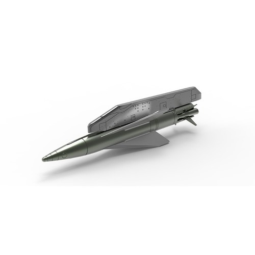 SSMODEL 712 1/32 Model Upgrade Parts France AS·30L Air-To-Ground Missile - Picture 2 of 8