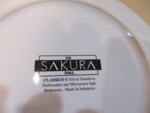 The Sakura Table, Classico 8" Salad/Dessert Plate, Wine Scene (2pc) - Picture 7 of 7
