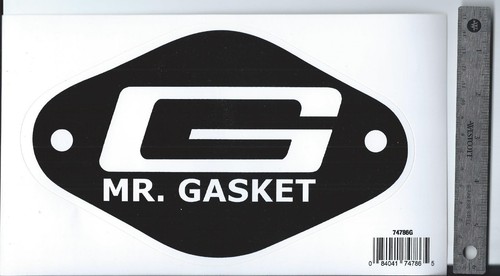 TEN NEW Mr. Gasket Decals – Approx. 9” X 5.5” - Picture 2 of 2