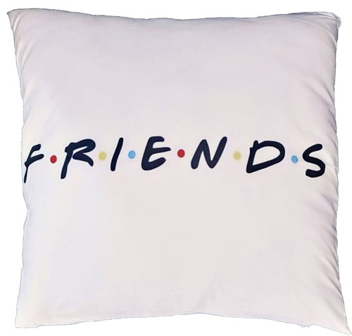 FRIENDS TV Show Two Sided Cushion Cover Pillowcase Theme Song Lyrics Gift Decor - Picture 5 of 6