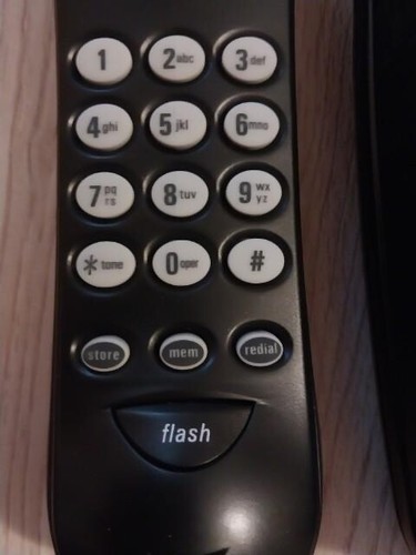 Genuine GE (29267GE3-B) Corded Home Telephone With Caller ID **READ** - Zdjęcie 5 z 6