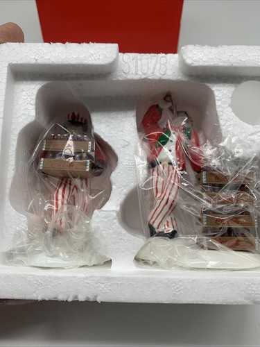 DEPARTAMENTO 56 COCA COLA ENTREGA HOMBRE COLECCIONABLE PUEBLO DE NIEVE NUEVAS FIGURAS SELLADAS DE COLECCIÓN - Imagen 2 de 2
