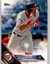 2016 Topps Denard Span #272 Washington Nationals