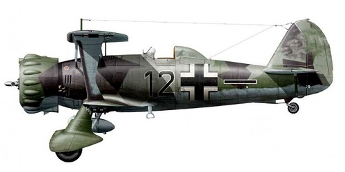 Luftwaffe-WW2 Gerätebrett Henschel hs 123--- - Picture 6 of 6
