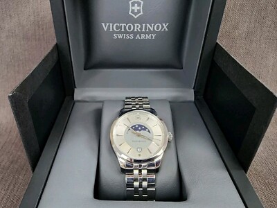 Victorinox Swiss Army Alliance 241833 MoonPhase Watch 35mm MSRP