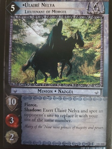 Herr der Ringe LOTR TCG Fellowship of the Ring FOIL Singles *Pick Your Card* - Bild 52 von 60