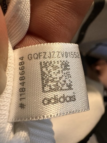 Chaqueta Adidas Tricot Snap Track Mujer XS Blanco/Negro Rayas Cremallera Completa - Imagen 17 de 18