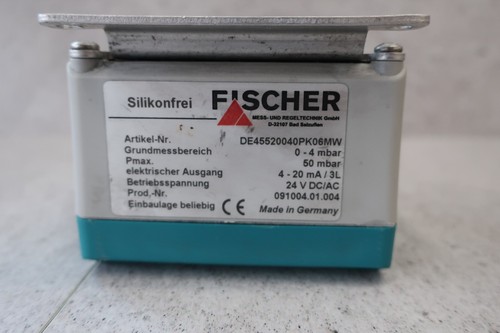Fischer DE45520040PK06MW Differential Pressure Switch 24V Dc-Ac Range 0-4mBar - Picture 4 of 5