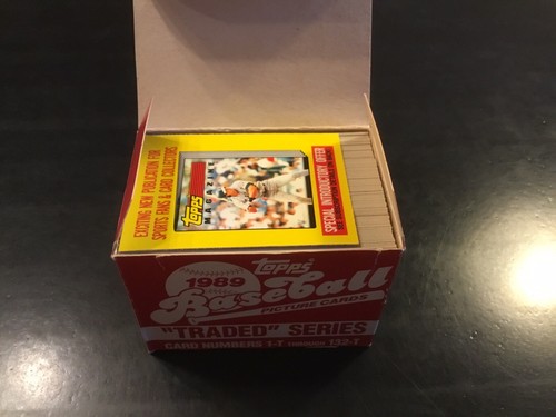 1989 Topps Traded Series 1-T Through 132-T Sport Trading Cards Complete Set - Bild 4 von 4