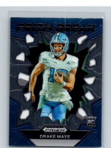 2024 Panini Prizm Draft Picks - Prizm Break Drake Maye #PB-DME (RC)