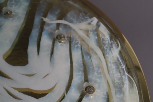 60er 70er Jahre Lampe Leuchte Deckenlampe  Hillebrand Murano Lamp 10 Flammen  - Bild 3 von 8