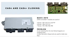 MAIL-IN  CAS MODULE CLONING SERVICE CAS3, 3+, CAS 4, 4+ MINI BMW USA SELLER 24HR