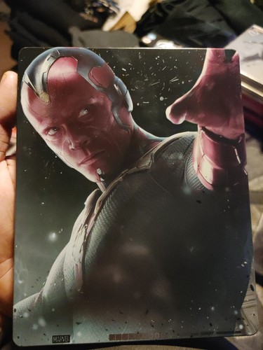 Avengers Age of Ultron Steelbook Blu-ray + 3D Blu-ray no digital - Picture 2 of 2