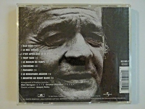 SERGE REGGIANI ♦ lot 4 x CD Albums ♦ inclus BEST OF, INEDITS, reprise Renaud - Picture 5 of 9