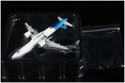 1:400 JC Wings Air Transat AIRBUS A321neo avión de pasajeros modelo de avión fundido a presión - Imagen 3 de 6